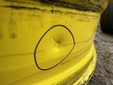 12"W x 54"D, John Deere Yellow 10-Hole Formed Plate