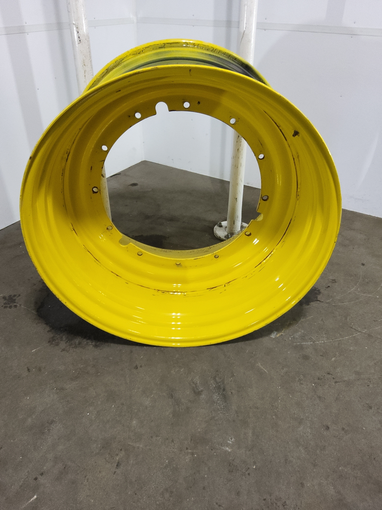 30"W x 46"D, John Deere Yellow 12-Hole Stub Disc