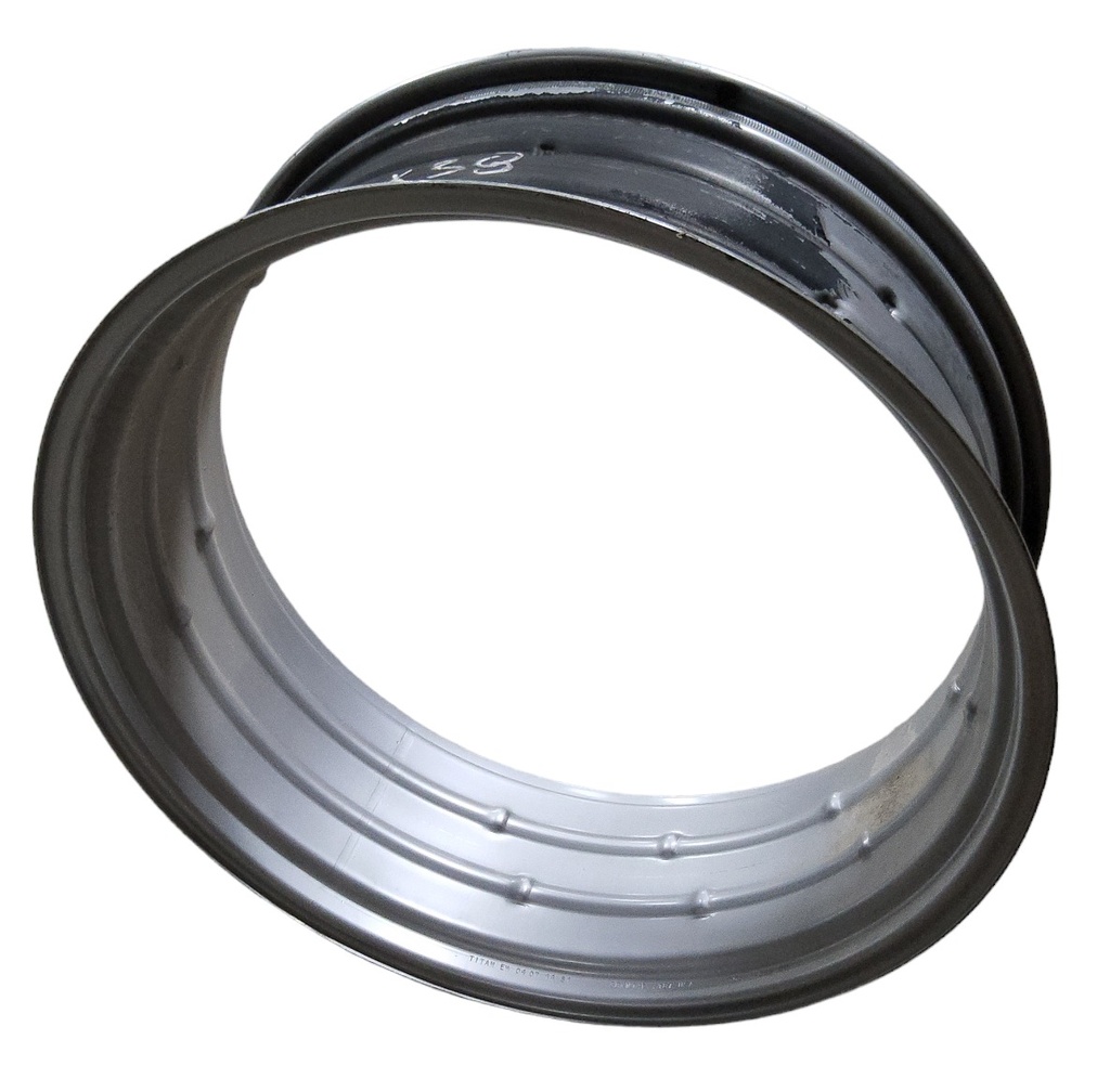 12"W x 38"D, Case IH Silver Mist Double Bevel for 38" Diameter Cast