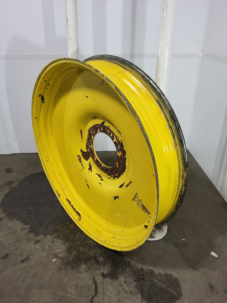 10"W x 50"D, John Deere Yellow 10-Hole Spun Disc