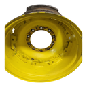 10-Hole Rim with Clamp/Loop Style Center for 30" Rim, John Deere Yellow