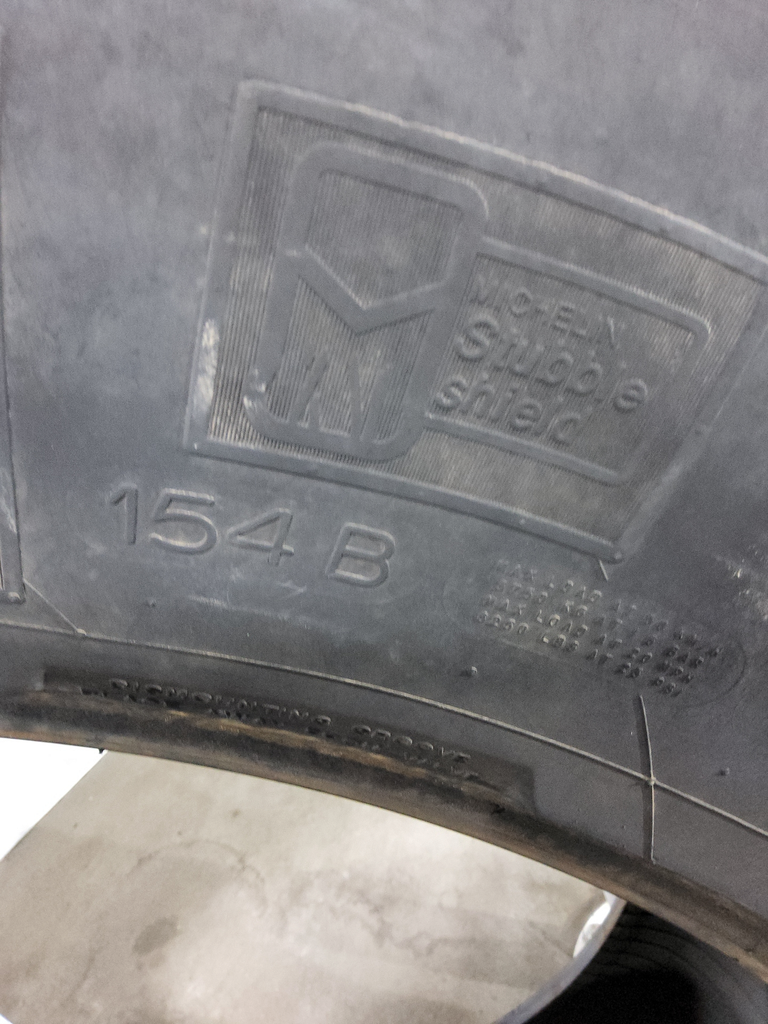 VF420/85R34 Michelin Yieldbib R-1W 154B 45%