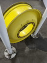 10"W x 34"D, John Deere Yellow 12-Hole Formed Plate