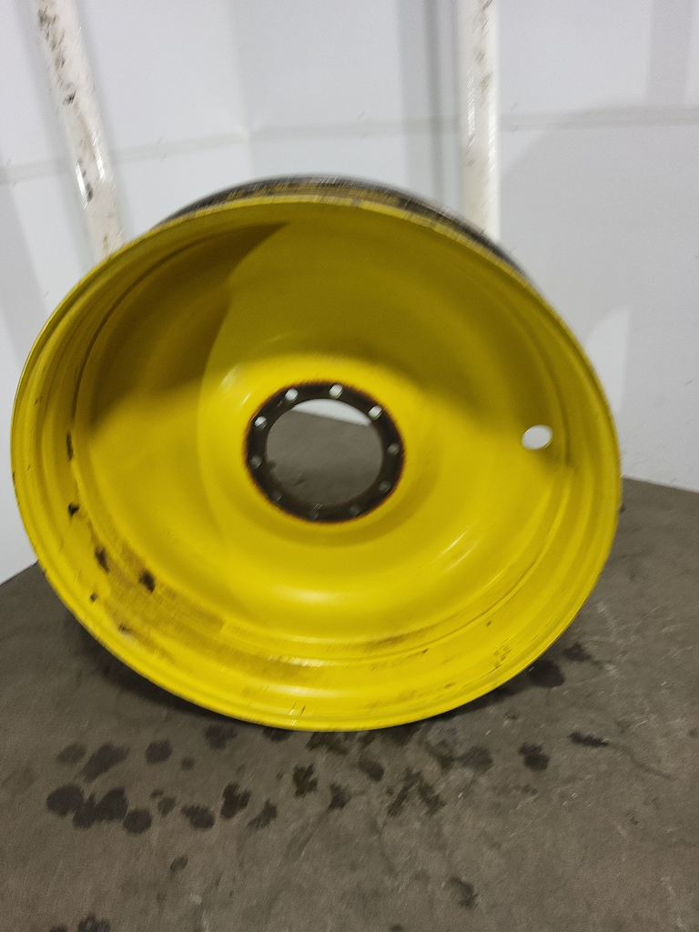 10"W x 46"D, John Deere Yellow 10-Hole Bubble Disc