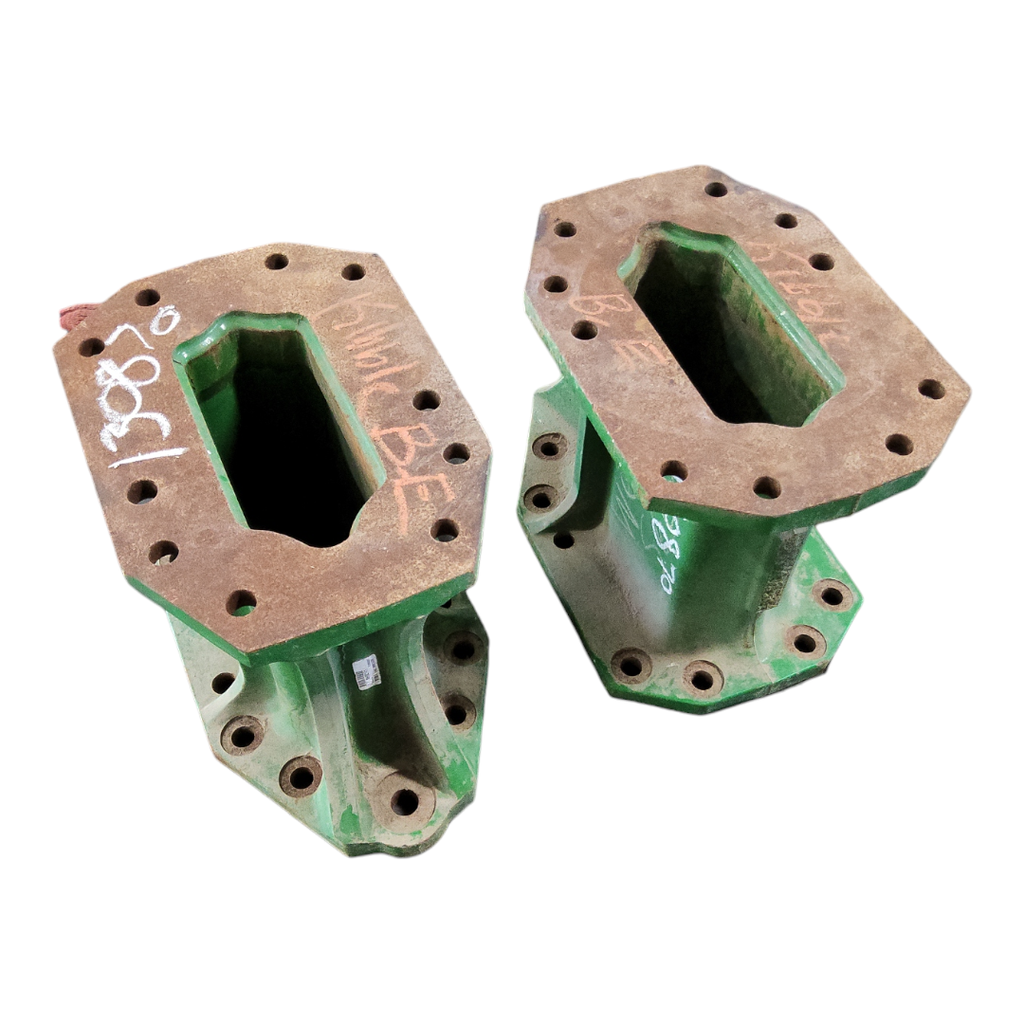 15.75"L Combine Frame Extension for John Deere Combine "S" Series ("D"22/22 spline drive shafts), John Deere Green