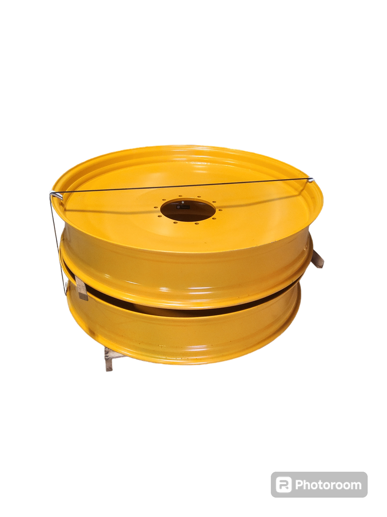 10"W x 54"D, Hagie Yellow 10-Hole Spun Disc