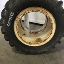 42/25.00-20 Firestone Flotation 23 DT HF-3 on White 0-Hole Terra Rim 40%