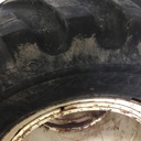 42/25.00-20 Goodyear Farm Super Terra Grip HF-3 on White 0-Hole Terra Rim 35%