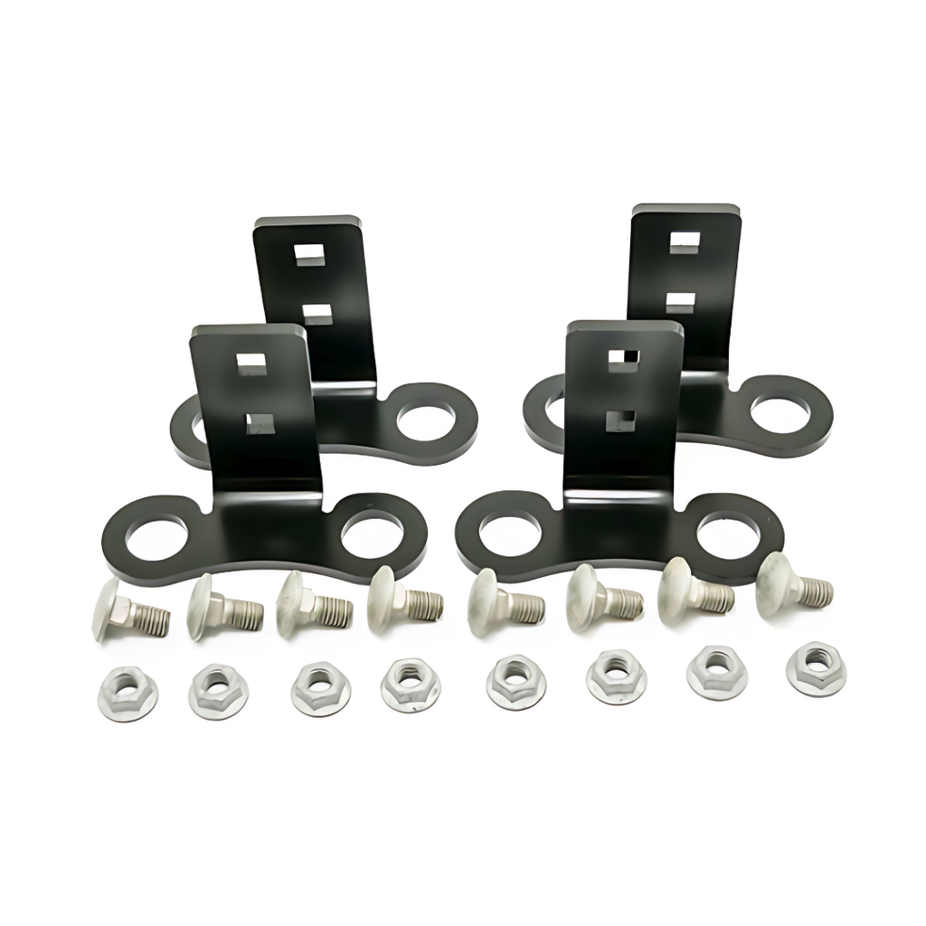 Bracket set screw-flanges (per axle) 8/203+205 for S Bracket