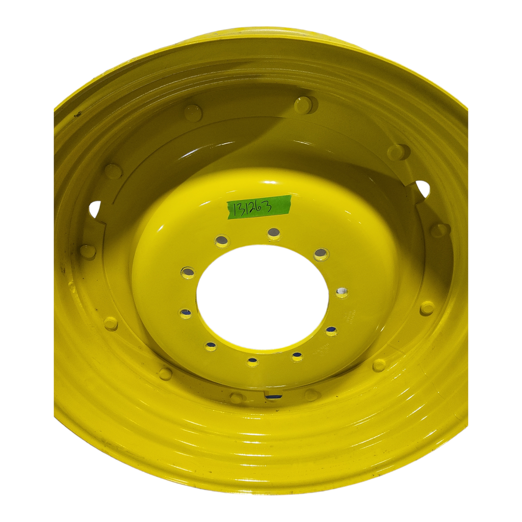 10-Hole Stub Disc Center for 38"-54" Rim, John Deere Yellow