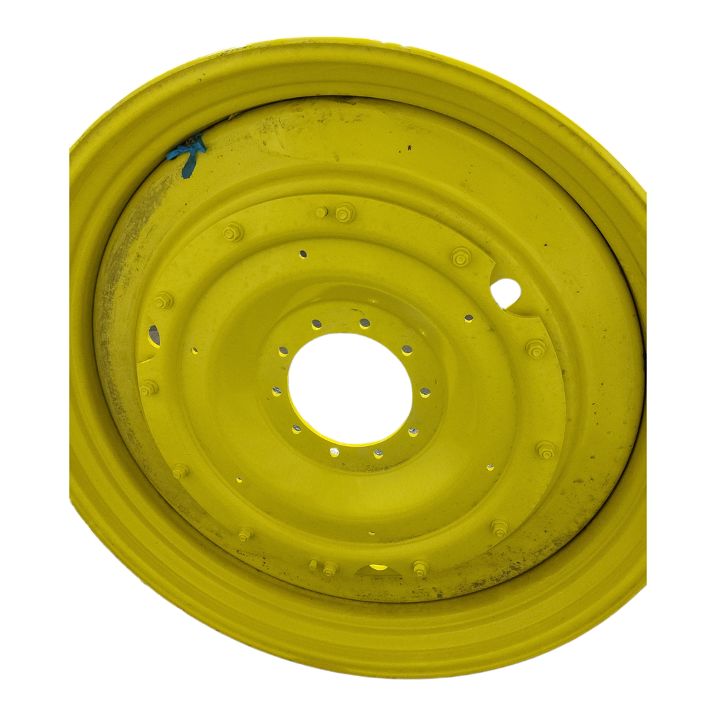 10-Hole Stub Disc Center for 38"-54" Rim, John Deere Yellow