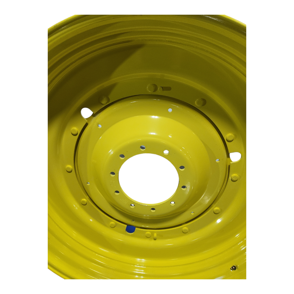 10-Hole Stub Disc Center for 38"-54" Rim, John Deere Yellow