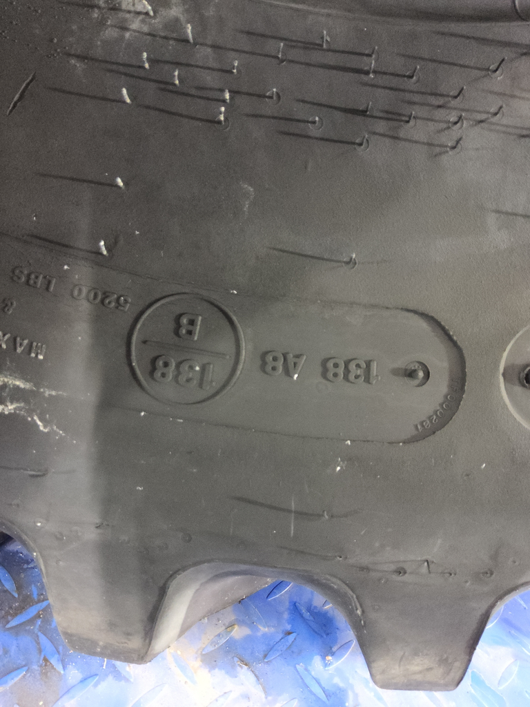 420/85R26 Goodyear Farm Dyna Torque Radial R-1 138B 90%