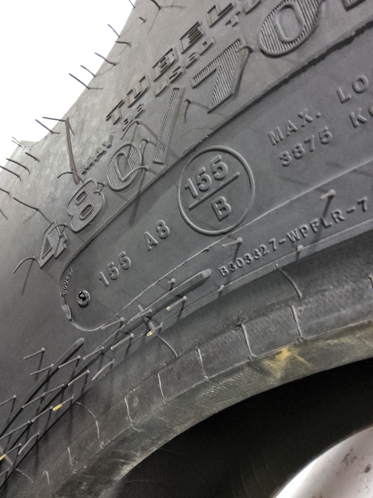 480/70R34 Goodyear Farm DT810 Super Traction R-1W 155A8 99%