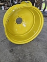 16"W x 38"D, John Deere Yellow 10-Hole Dolly Dual