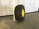 44/18.00-20 Titan Farm Multi Trac C/S NHS  HF-1 on John Deere Yellow 8-Hole Implement 99%