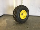 44/18.00-20 Titan Farm Multi Trac C/S NHS  HF-1 on John Deere Yellow 8-Hole Implement 99%