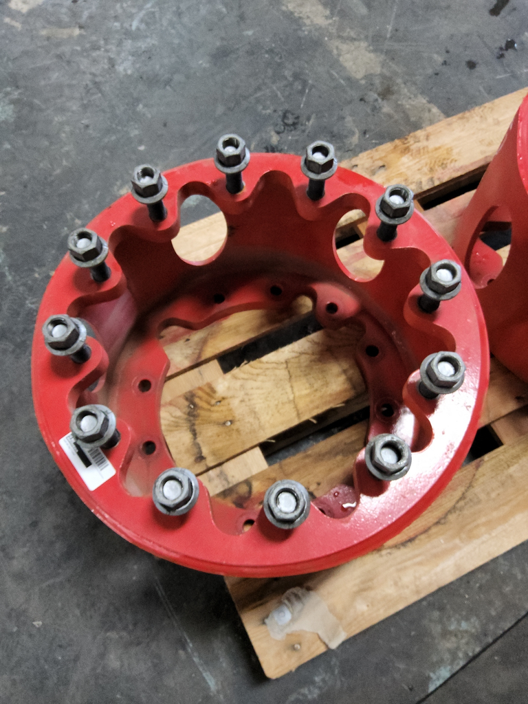 12-Hole 13.5"L FWD Spacer, Fendt/Agco Red