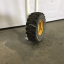 12/-16.5 Deestone D304 Skid Steer R-4 on Industrial Yellow  8-Hole Skid Steer 50%