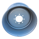 13"W x 22.5"D, Case IH Silver Mist 8-Hole Implement