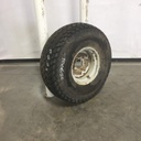 13.6/-16 Firestone Turf & Field 5-Rib R-3 on New Holland White 6-Hole Implement 90%