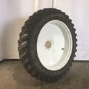 12"W x 46"D, New Holland White 8-Hole Formed Plate