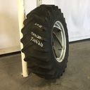 16.9/-28 Firestone All Traction 23 R-1 on Silver Aluminum/Black 10-Hole Power Adjust 40%
