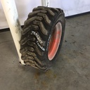 10/-16.5 Carlisle Trac Chief R-4 on Bobcat Orange 8-Hole Skid Steer 85%