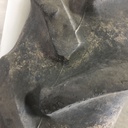 320/85R38 Goodyear Farm DT800 Super Traction R-1W on Case IH Silver Mist/Black 12-Hole Waffle Wheel (Groups of 3 bolts) 50%