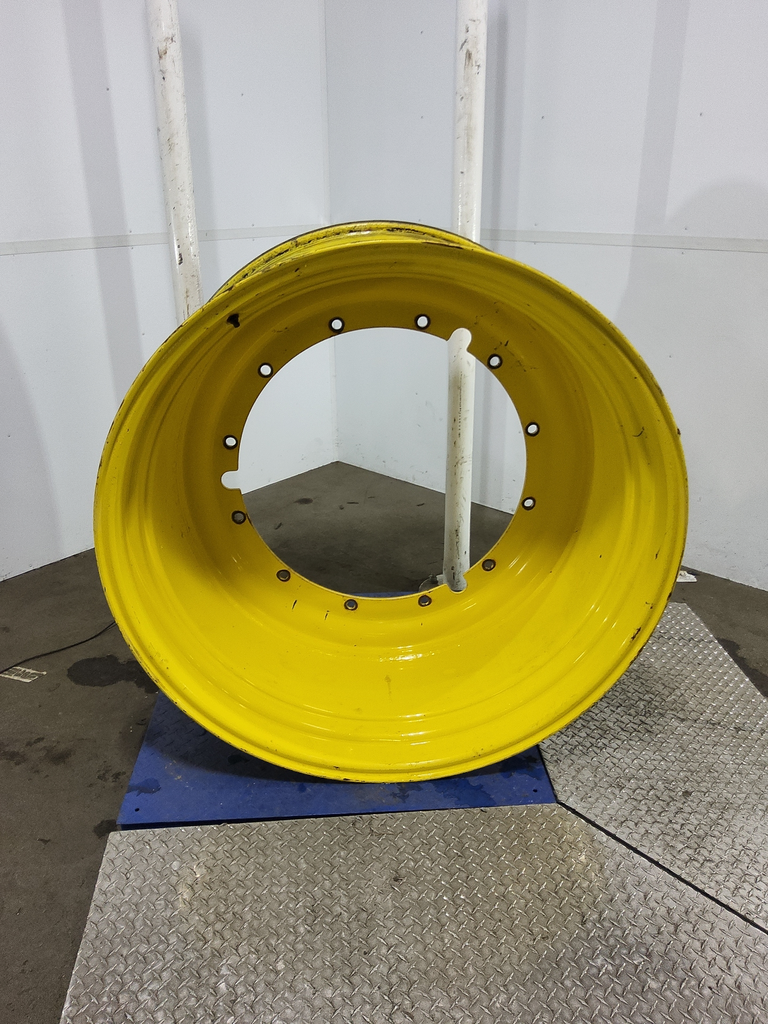 25"W x 46"D, John Deere Yellow 12-Hole Stub Disc