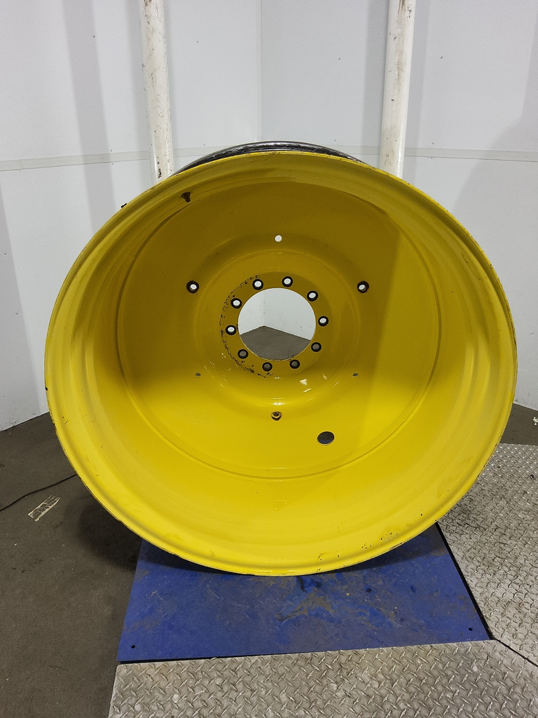 20"W x 46"D, John Deere Yellow 10-Hole Formed Plate