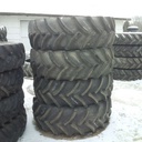 480/70R34 Goodyear Farm DT812 Optitrac R-1W on New Holland White 12-Hole Waffle Wheel (Groups of 2 bolts)/Waffle Wheel (Groups of 3 bolts) 85%