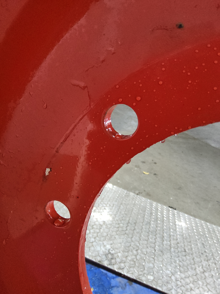 20"W x 38"D, Agco Corp Gray 10-Hole Formed Plate