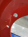 20"W x 38"D, Agco Corp Gray 10-Hole Formed Plate