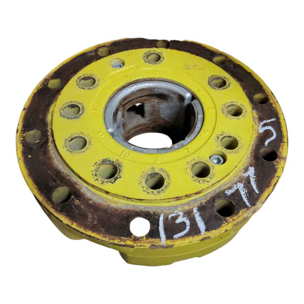 10-Hole Wedg-Lok OE Style, 4.72" (120.02mm) axle, John Deere Yellow