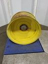 16"W x 30"D, John Deere Yellow 8-Hole Formed Plate