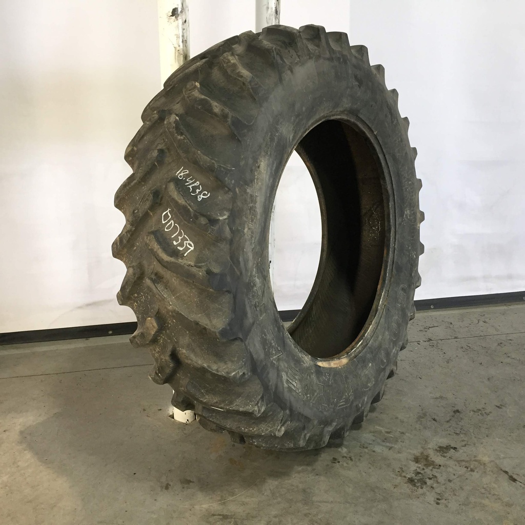 480/80R38 Goodyear Farm Dyna Torque Radial R-1 141 A8 50%