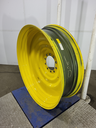 15"W x 50"D, John Deere Yellow 10-Hole Formed Plate