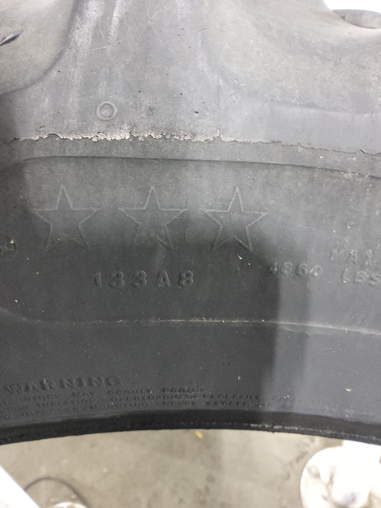 320/85R34 Goodyear Farm Dyna Torque Radial R-1 133A8 60%