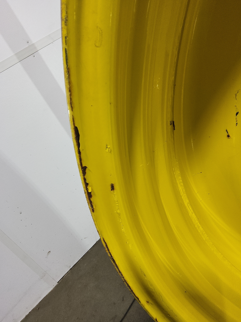 12"W x 50"D, John Deere Yellow 12-Hole Stub Disc