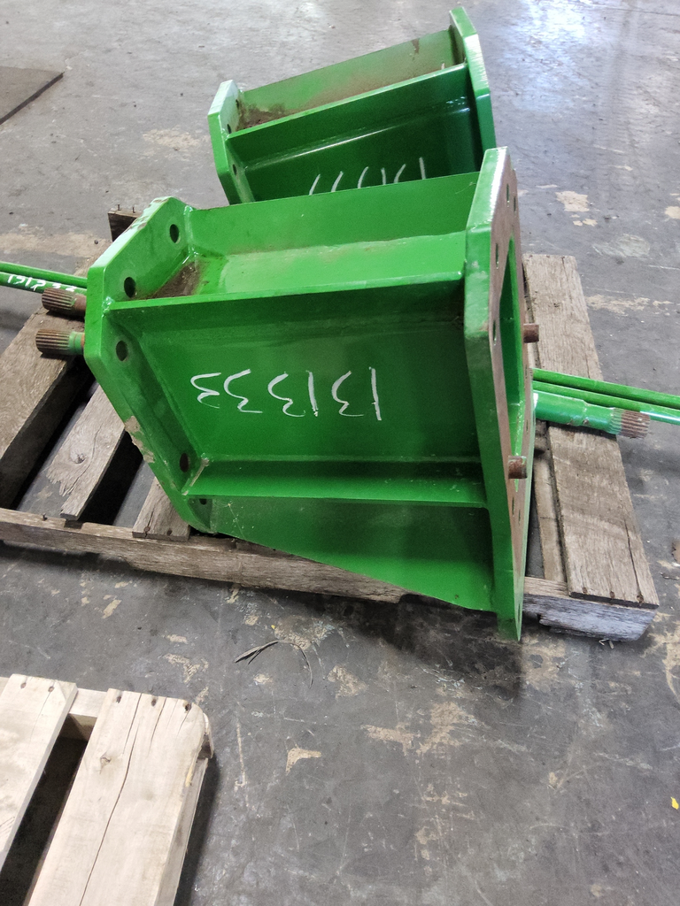 19.5"L Combine Frame Extension John Deere Green