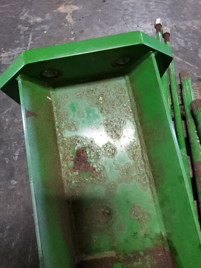 19.5"L Combine Frame Extension John Deere Green