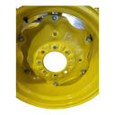 8-Hole Rim with Clamp/Loop Style Center for 24" Rim, John Deere Yellow