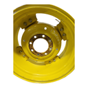 8-Hole Rim with Clamp/U-Clamp (groups of 2 bolts) Center for 24" Rim, John Deere Yellow