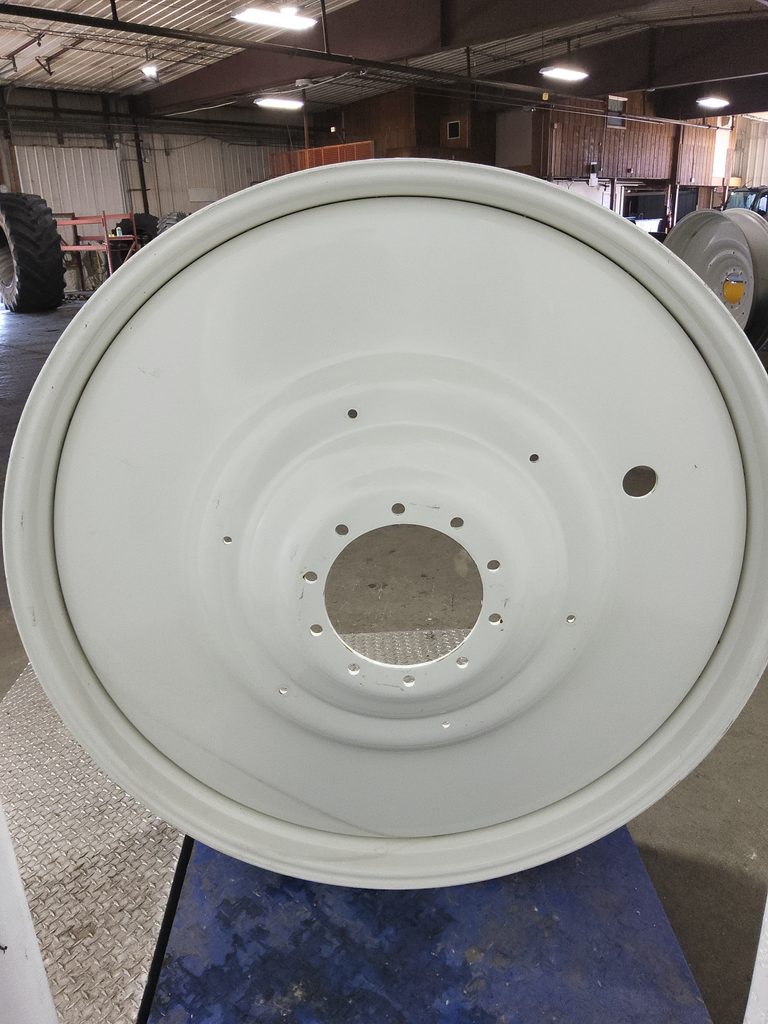 12"W x 54"D, New Holland White 10-Hole Formed Plate