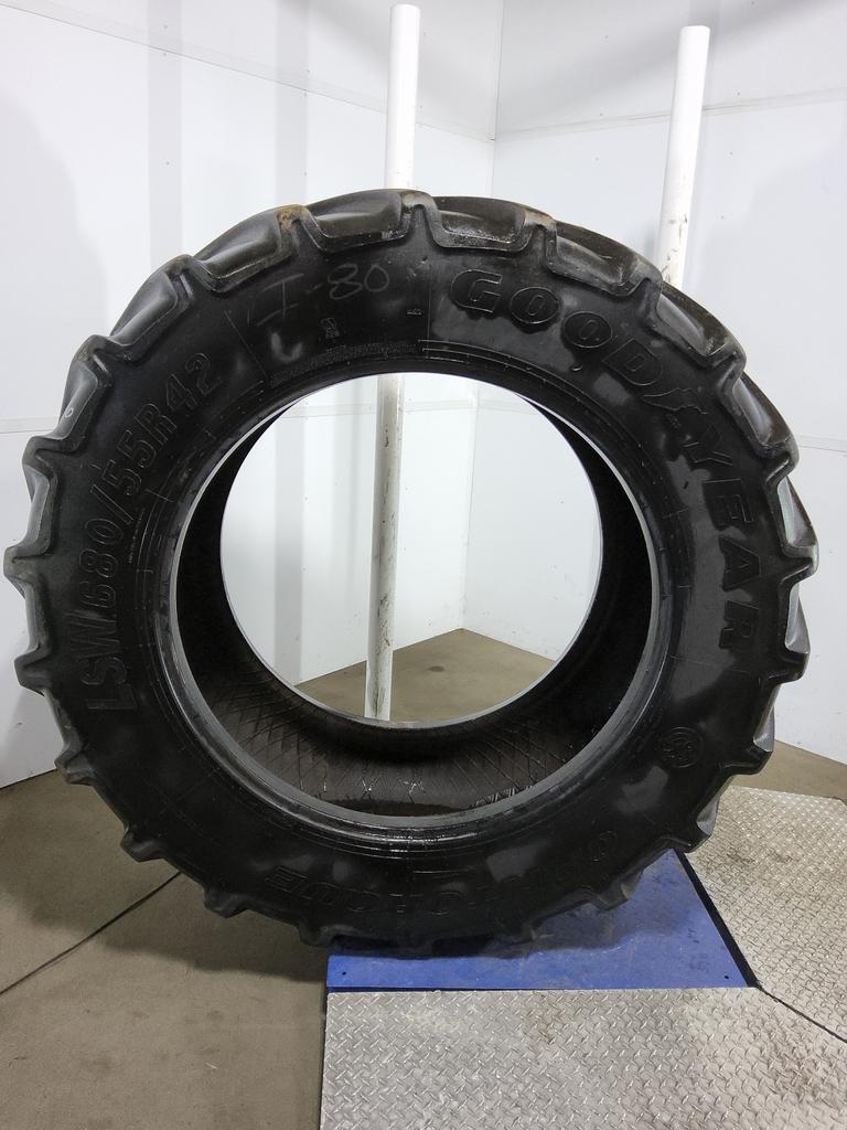 LSW680/55R42 Goodyear Farm OptiTorque R-1 171D 75%