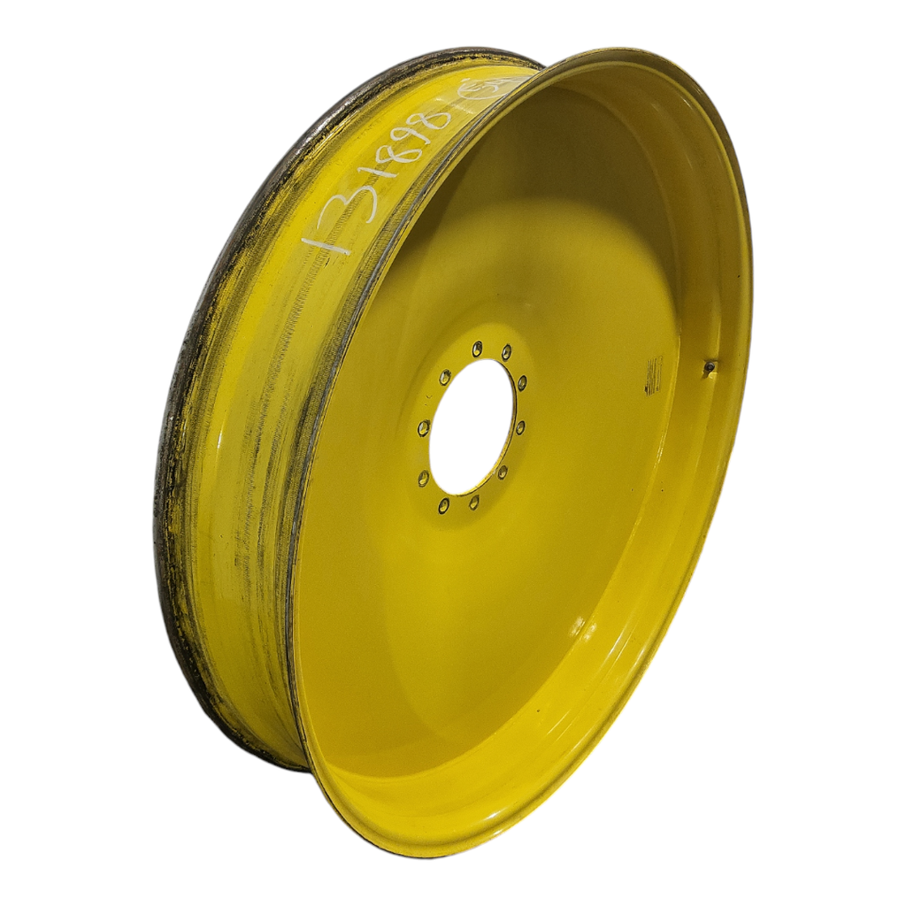 10"W x 54"D, John Deere Yellow 10-Hole Spun Disc