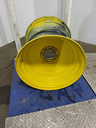 25"W x 26"D, John Deere Yellow 8-Hole Formed Plate