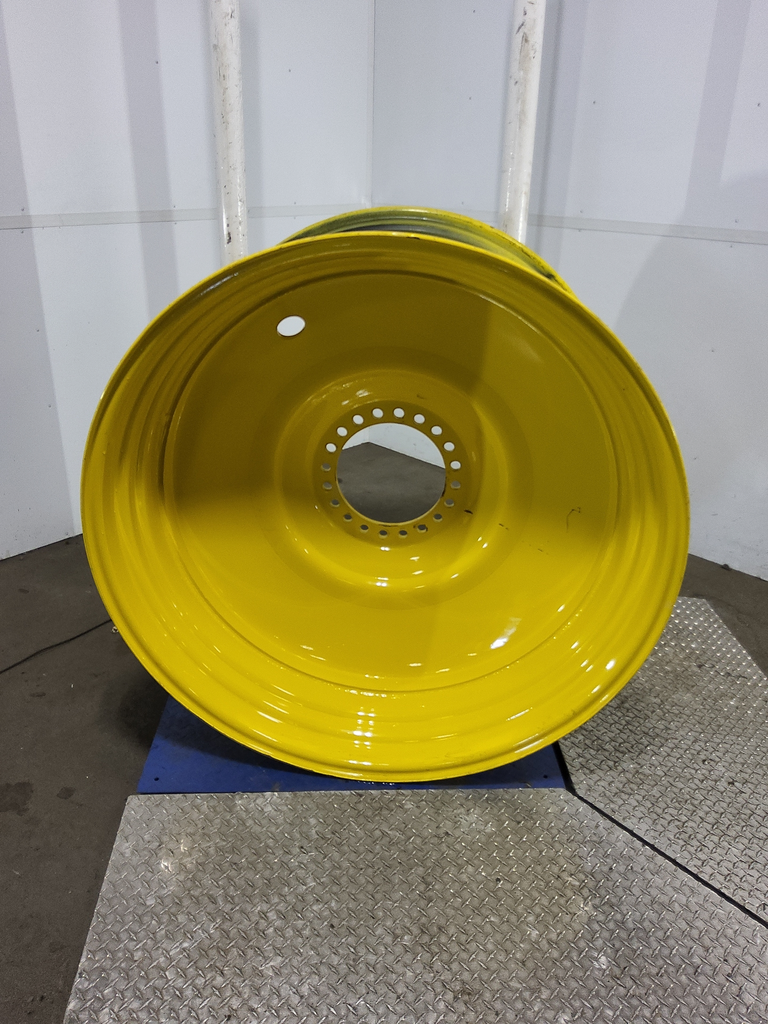 28"W x 46"D, John Deere Yellow 20-Hole Formed Plate