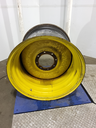 27"W x 32"D, John Deere Yellow 8-Hole Formed Plate